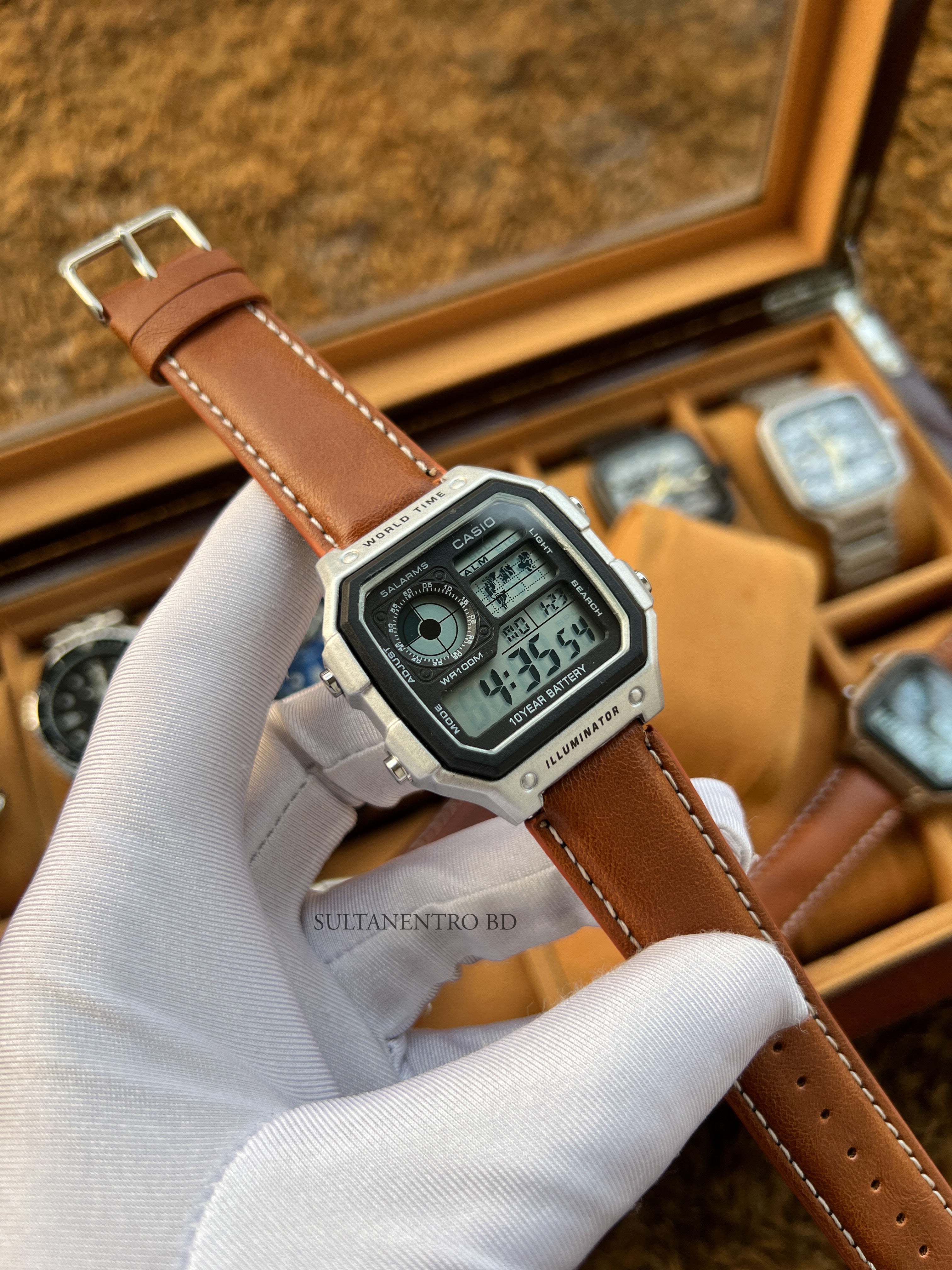 Casio-1200 youth world timer