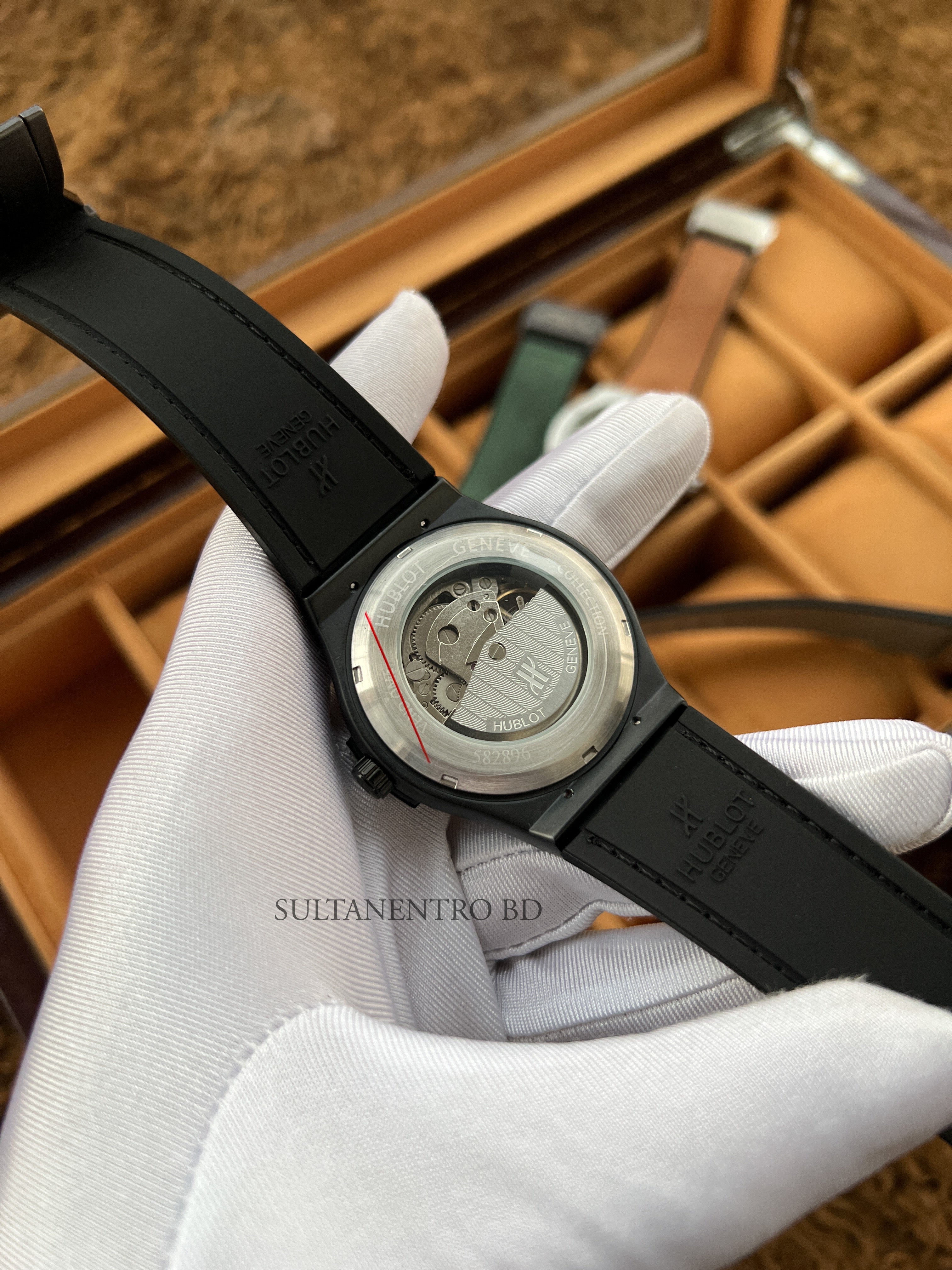 Hublot Skeleton Automatic Watch