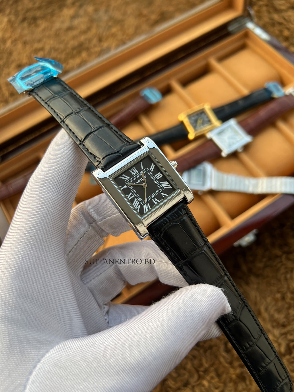 Cartier New Arrival Leather Belt Watch (Quartz)