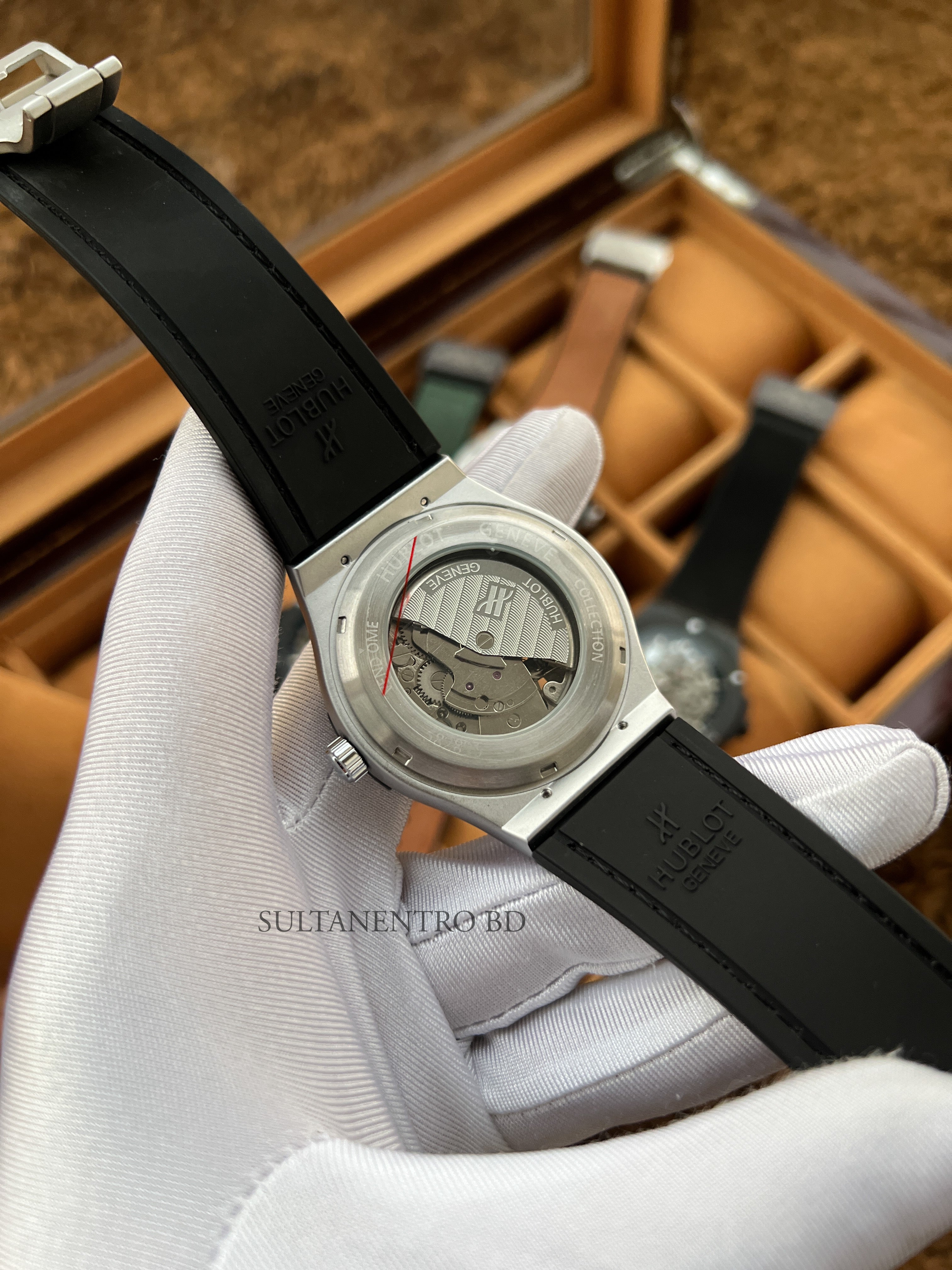 Hublot Skeleton Automatic Watch