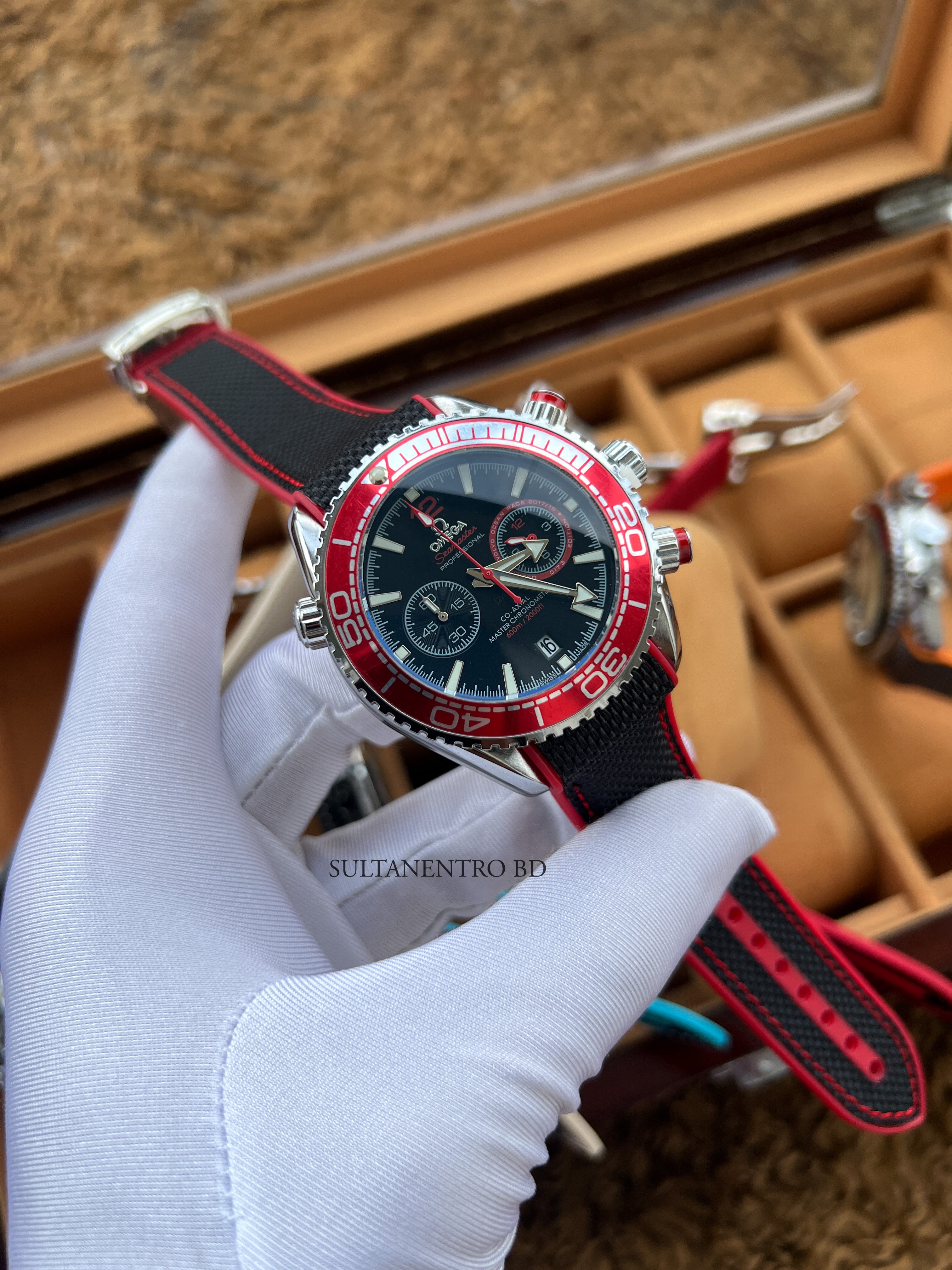 Omega Seamaster Planet Ocean Active Chronograph Watch
