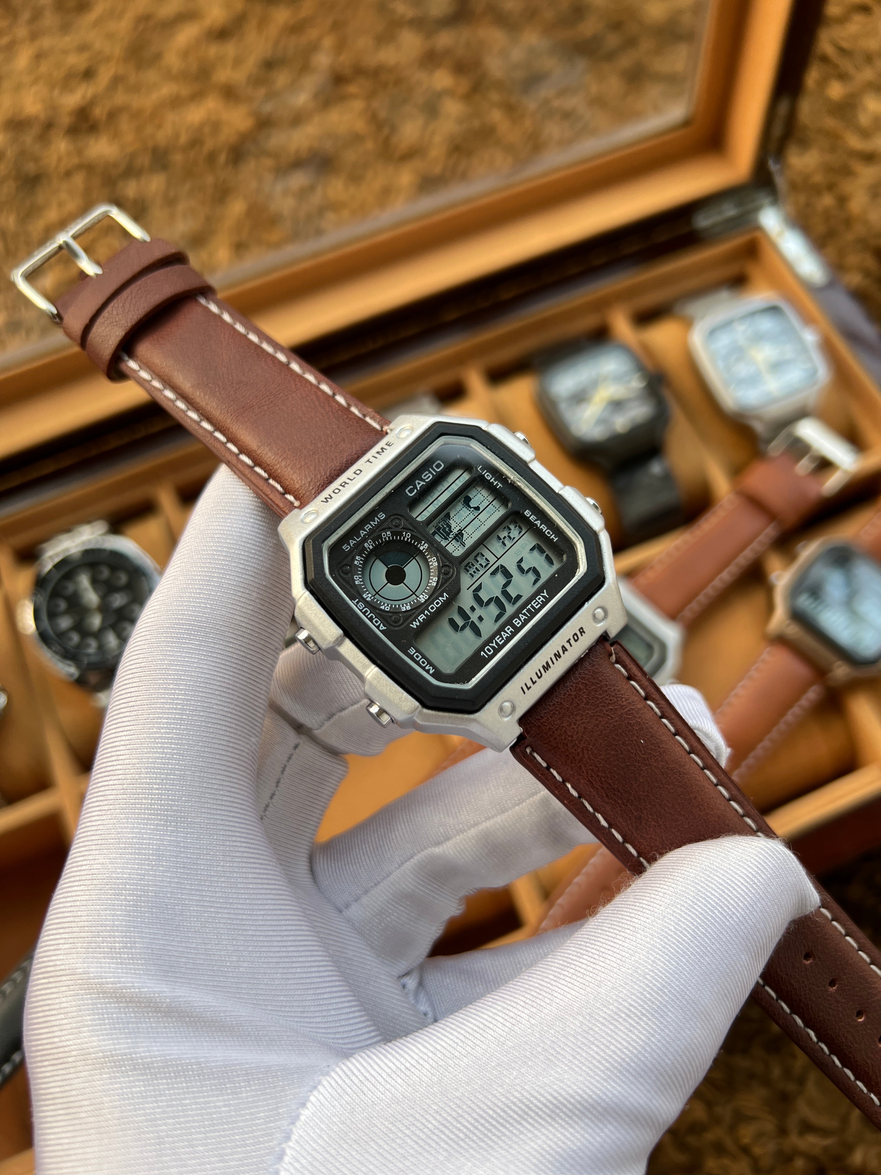 Casio-1200 youth world timer