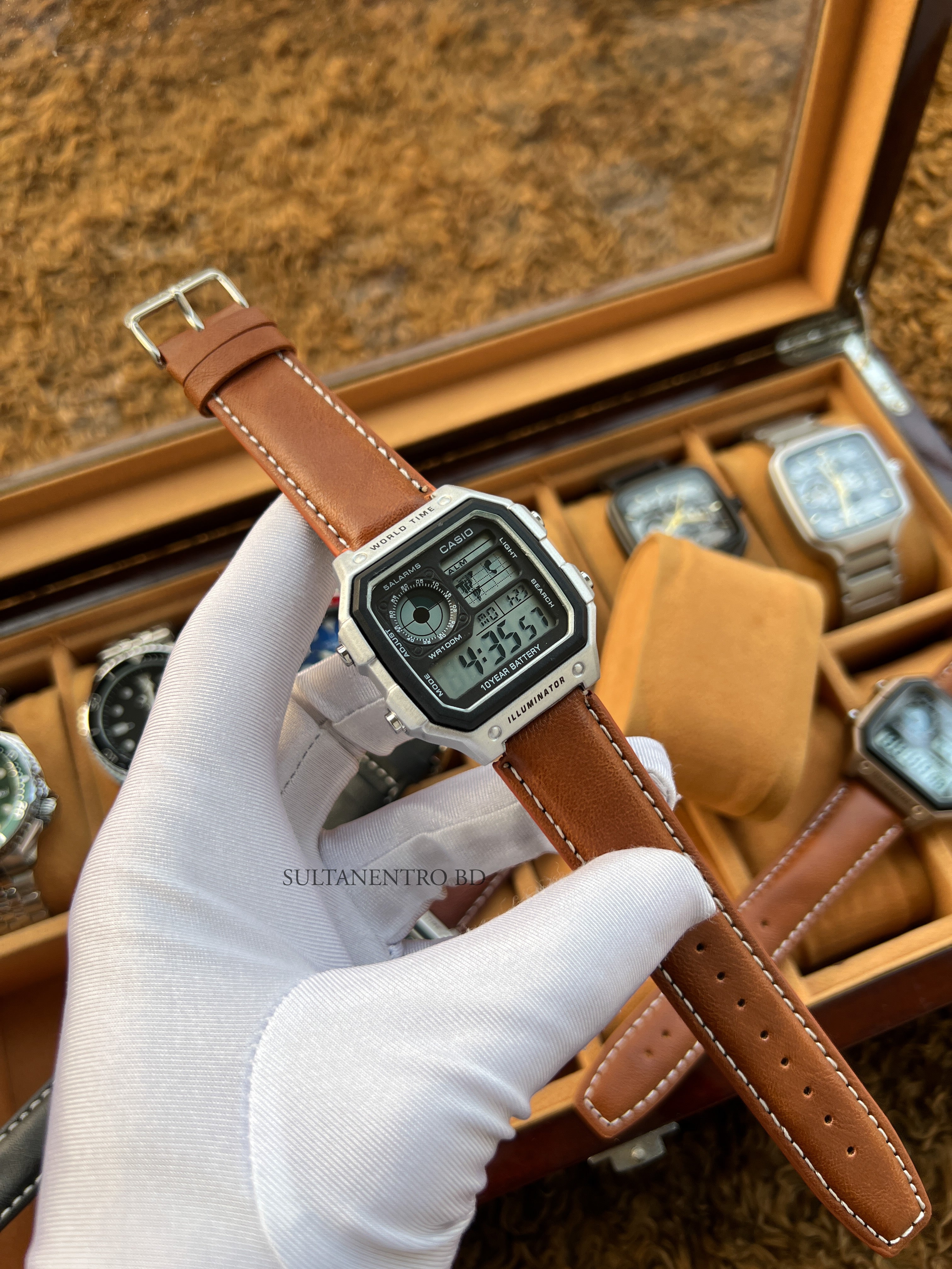 Casio-1200 youth world timer