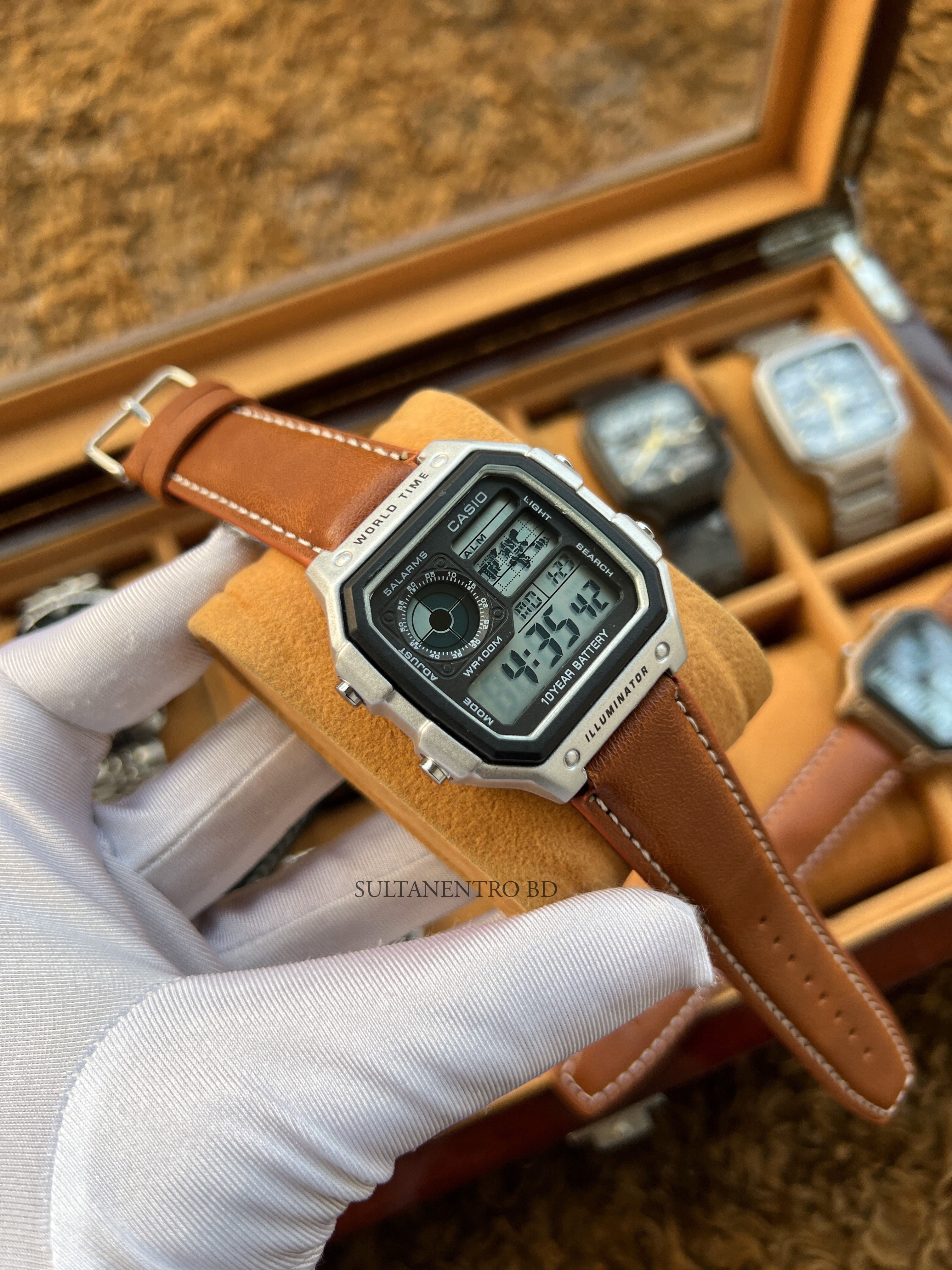Casio-1200 youth world timer