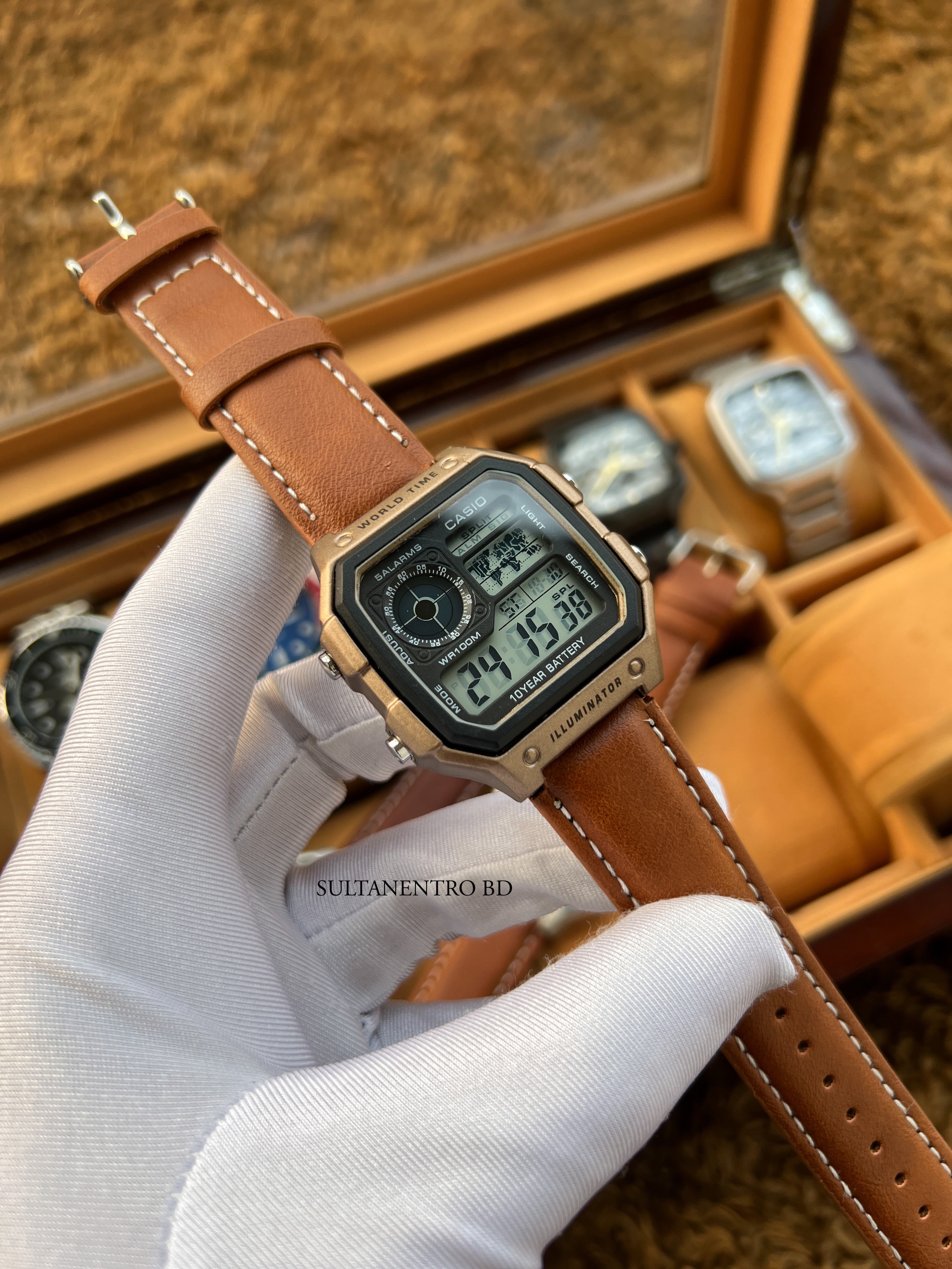 Casio-1200 youth world timer