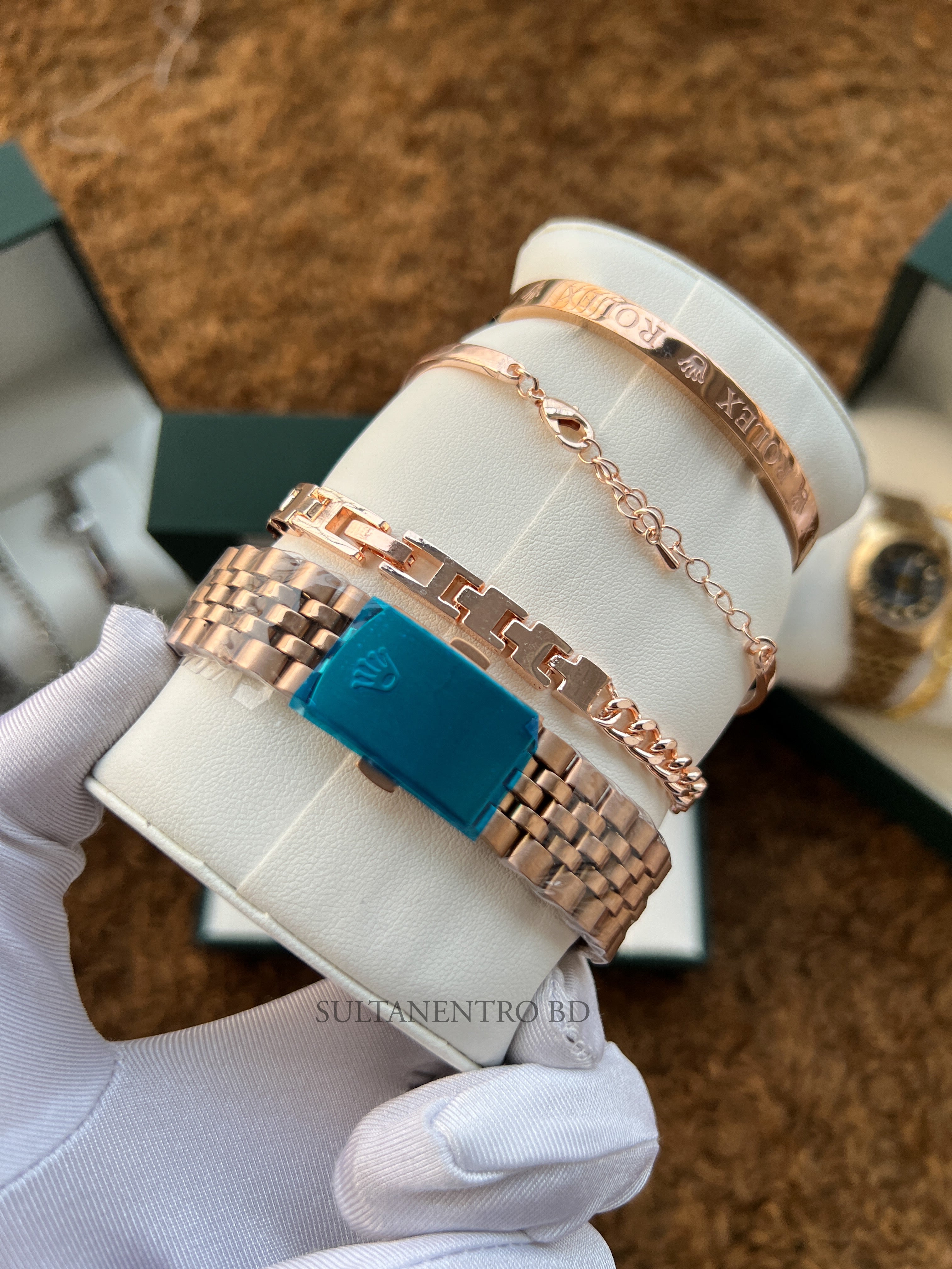 Rolex Watch Set (Female Watch)