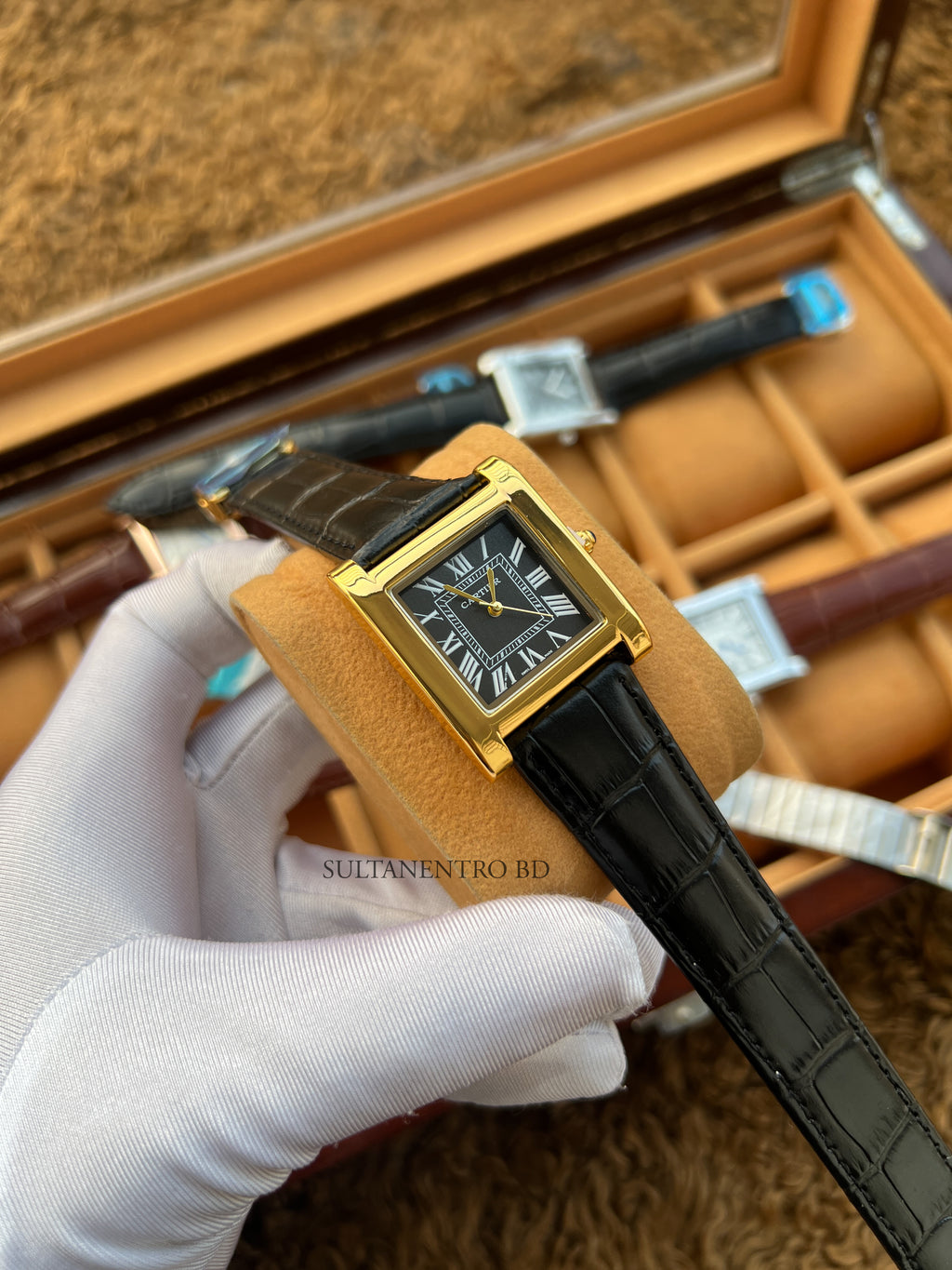Cartier New Arrival Leather Belt Watch (Quartz)