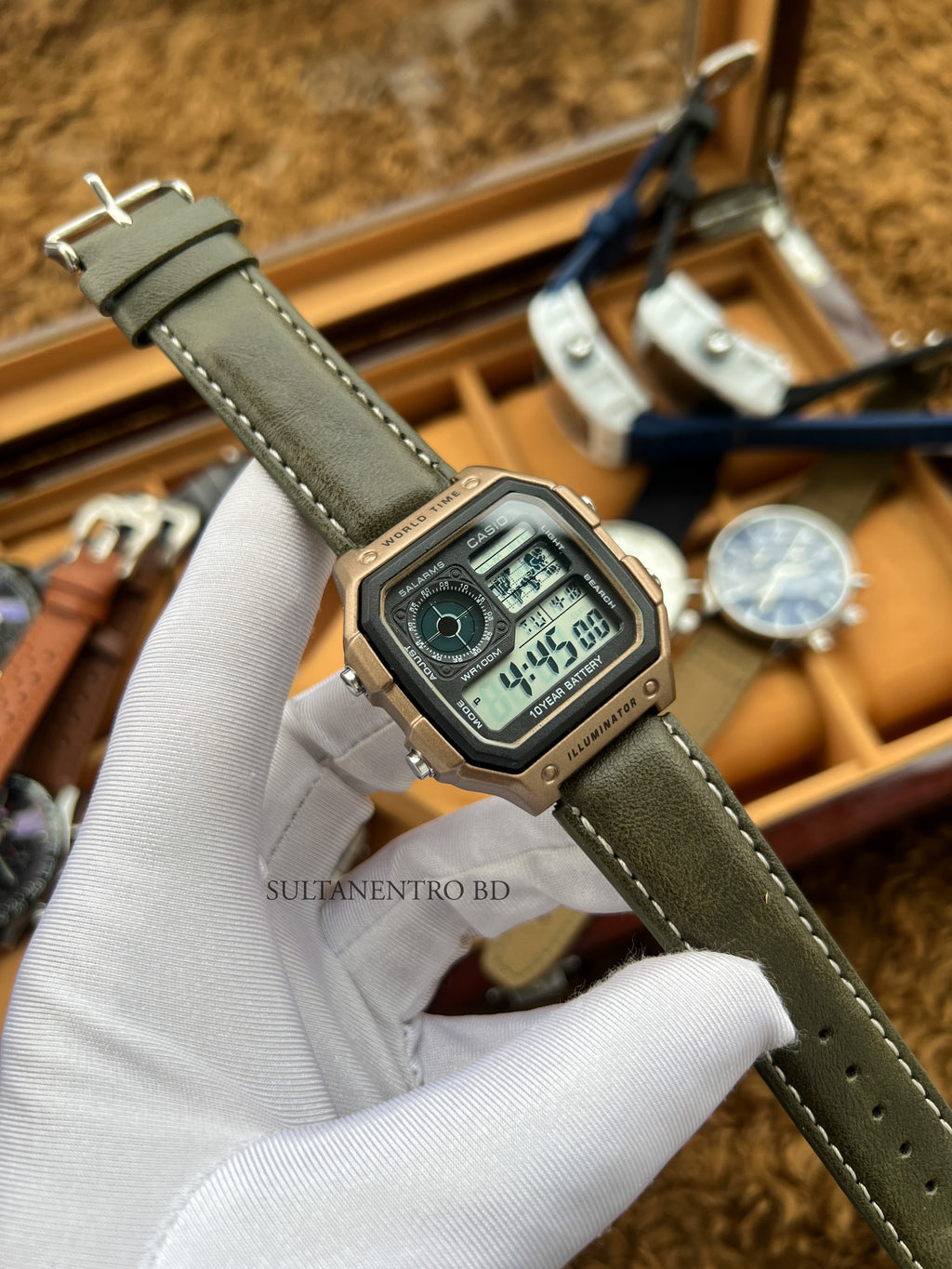 Casio-1200 youth world timer