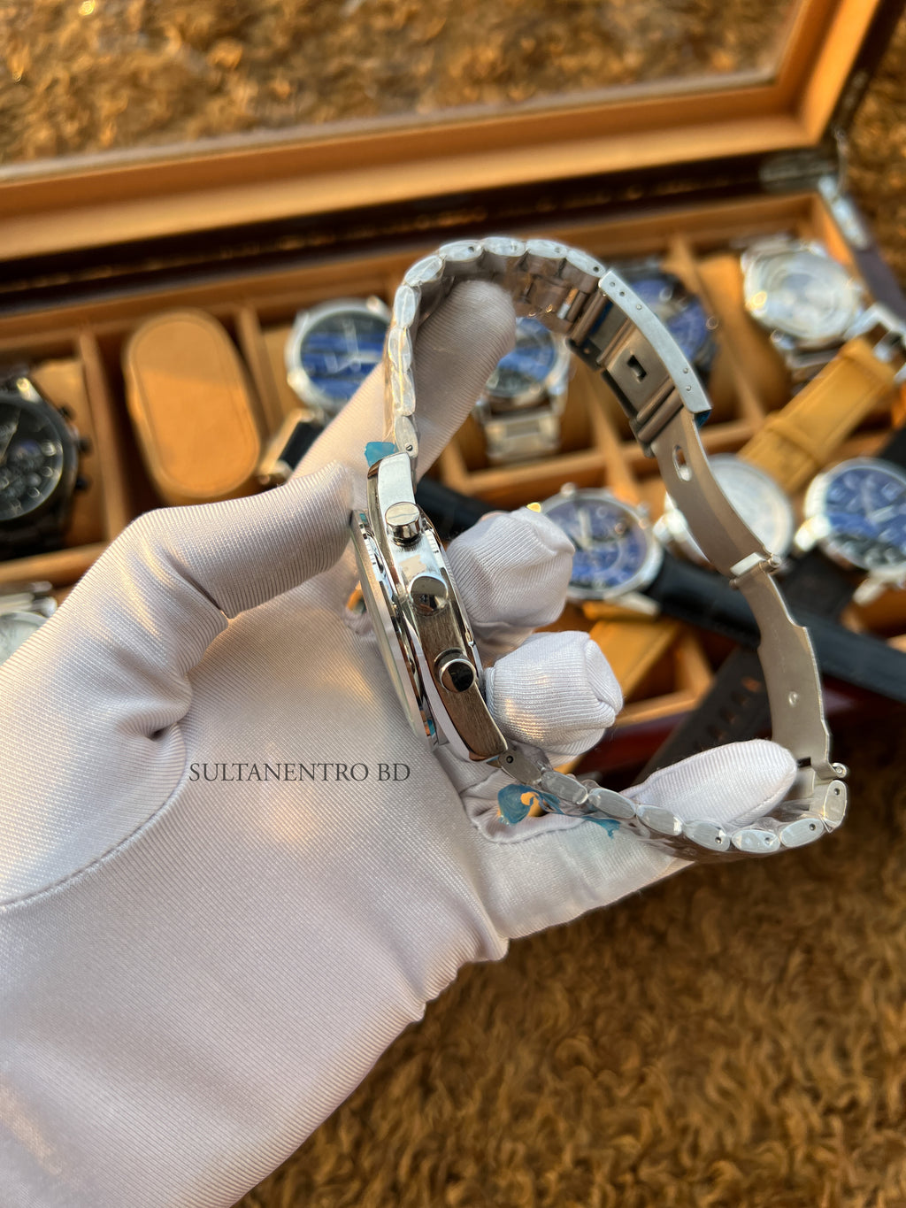 Omega De Ville Active Chronograph Watch (Moonphase Active)