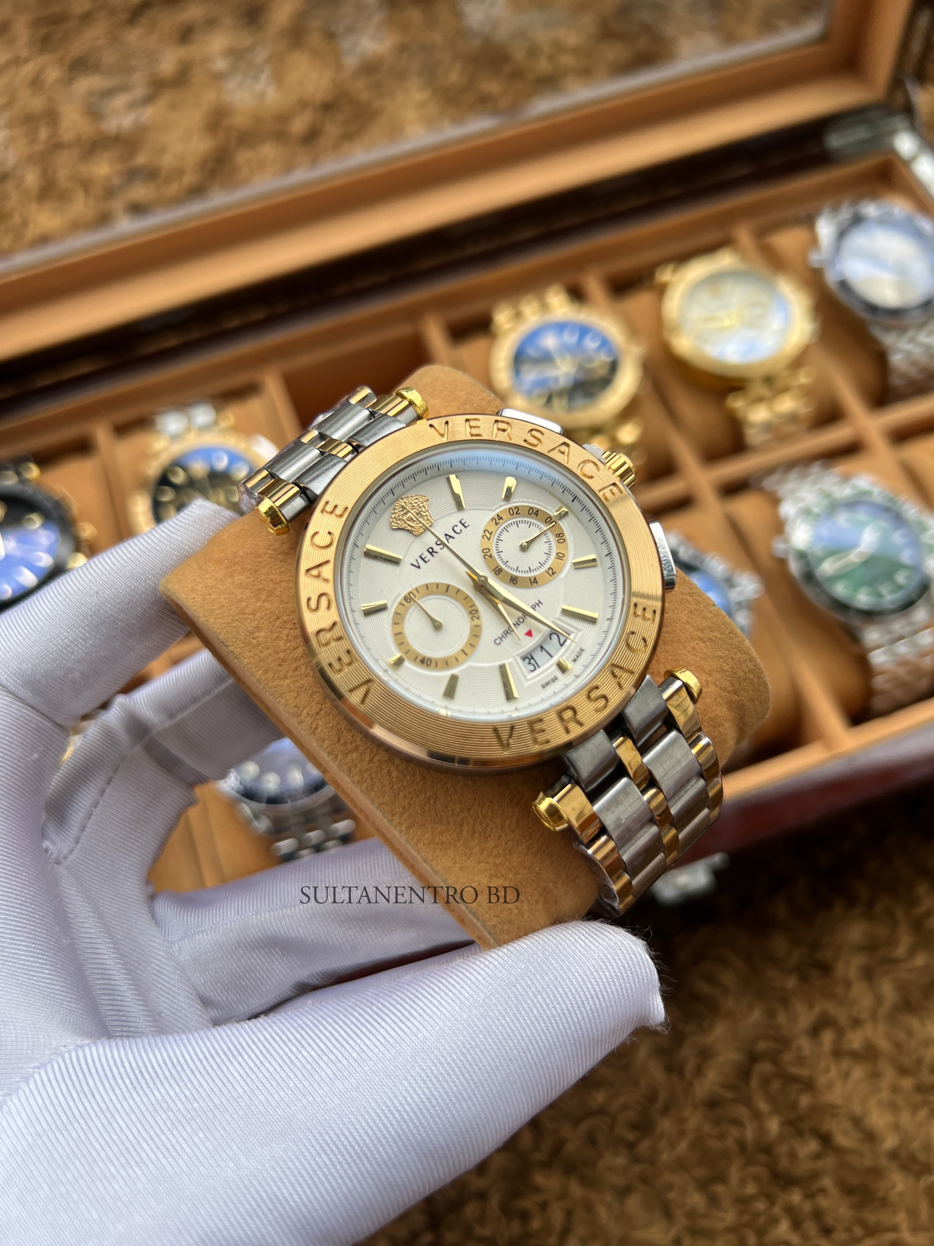 Versace Active Chronograph Watch
