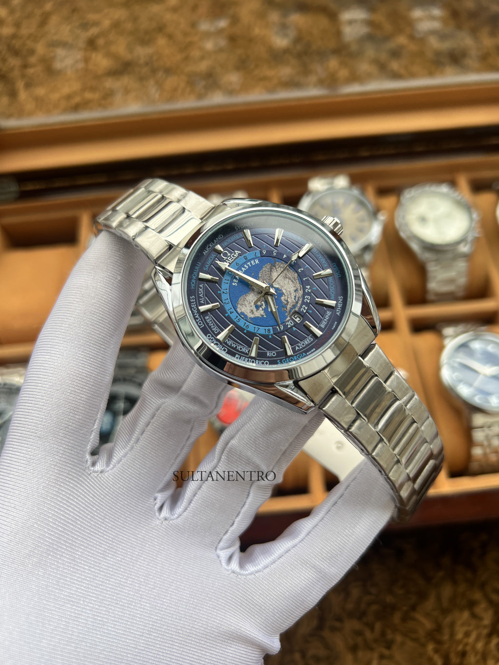 Omega World Timer Watch