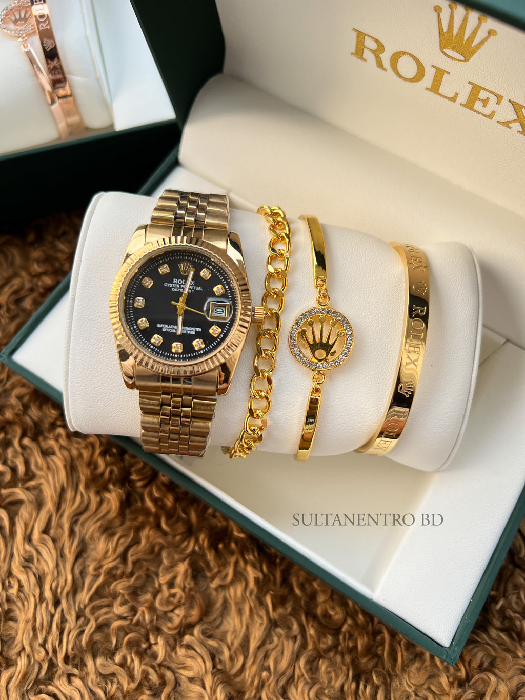 Rolex Watch Set (Female Watch)