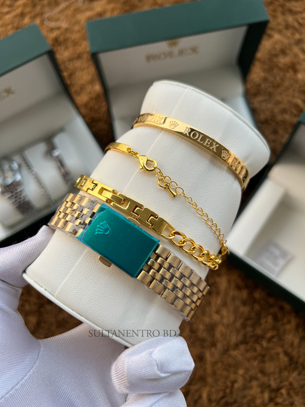 Rolex Watch Set (Female Watch)