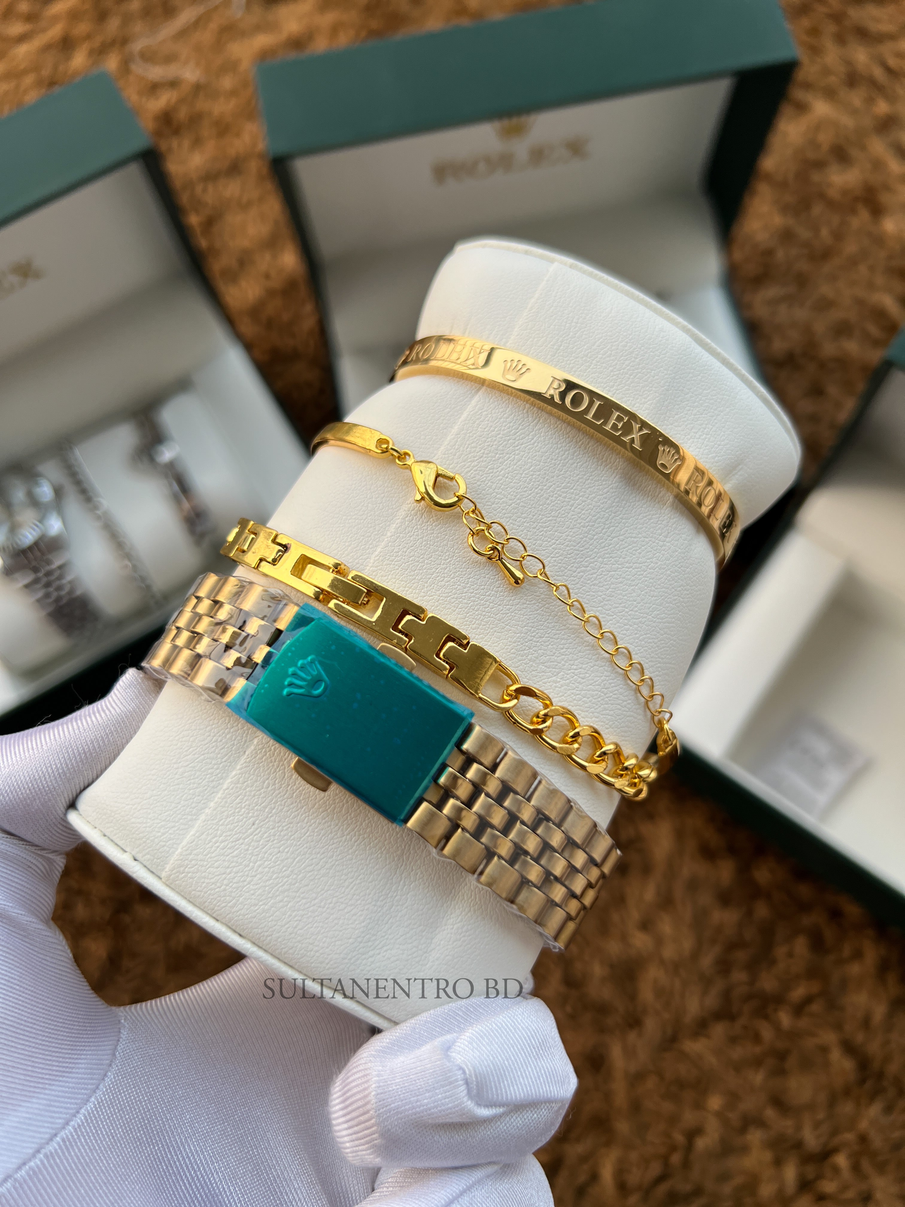 Rolex Watch Set (Female Watch)