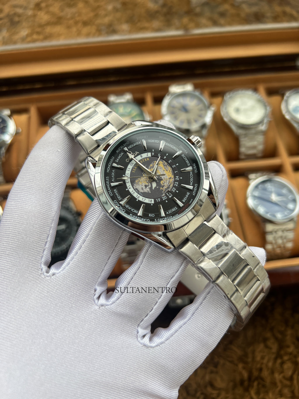 Omega World Timer Watch