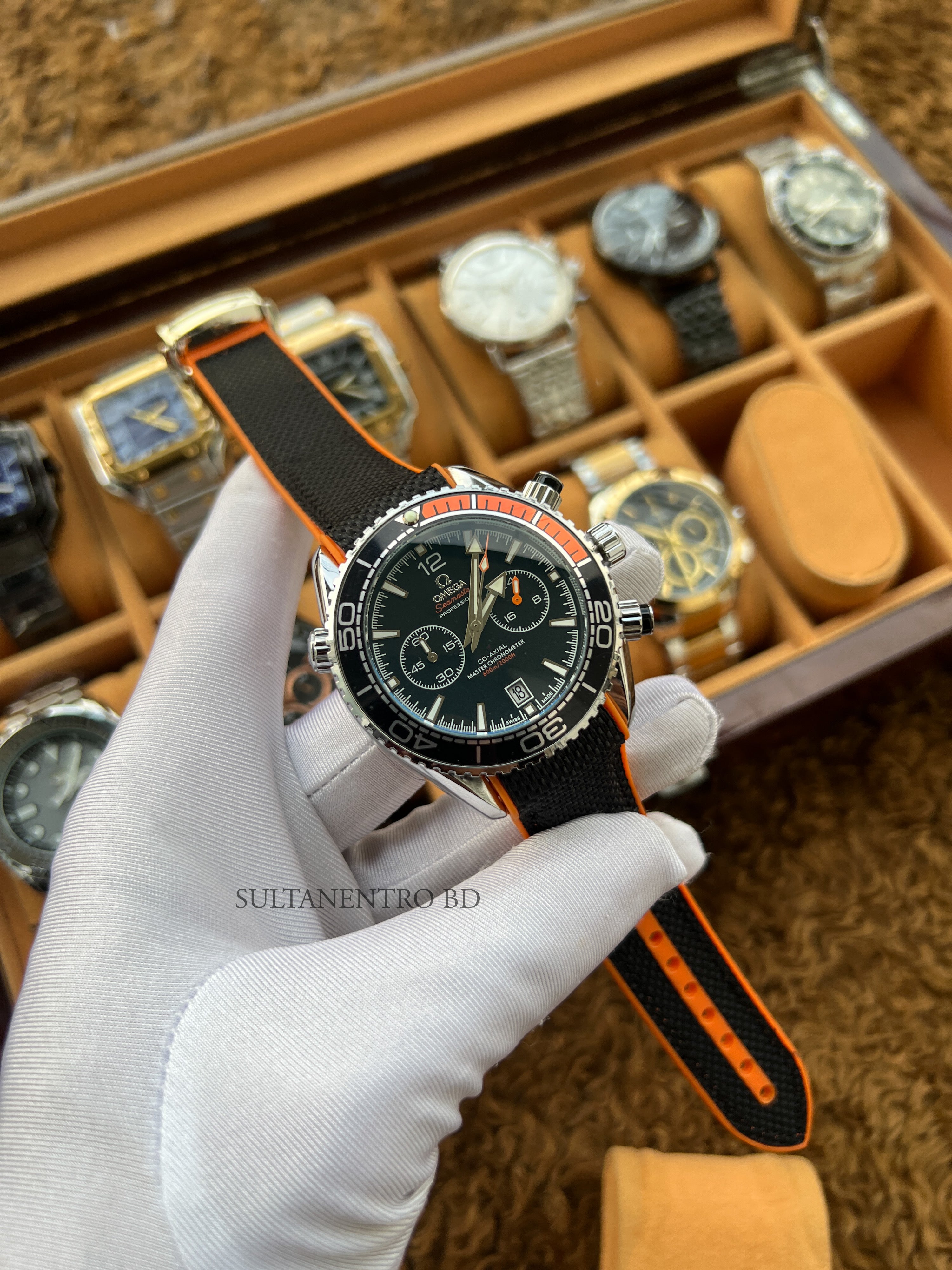Omega Seamaster Planet Ocean Active Chronograph Watch