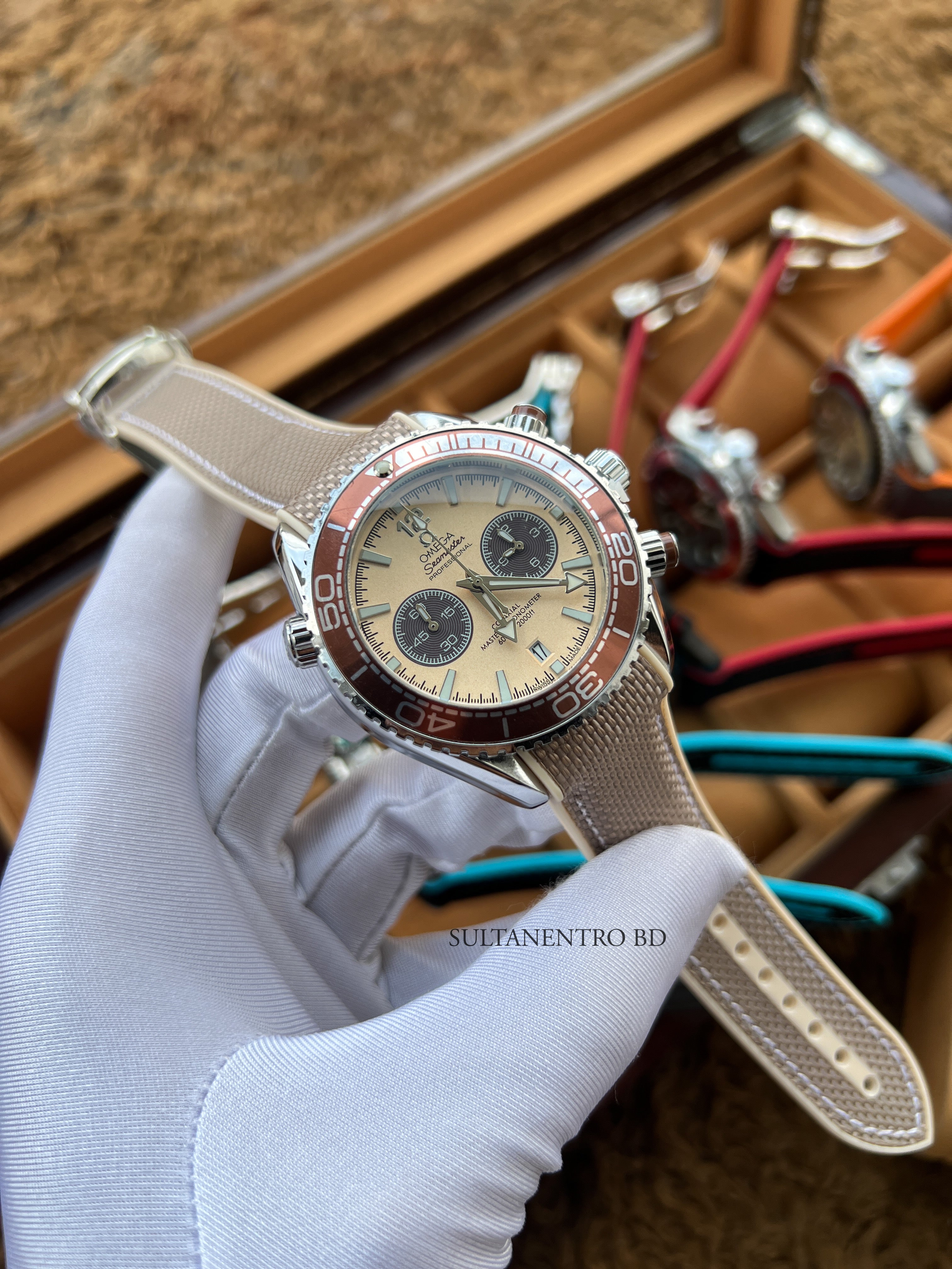 Omega Seamaster Planet Ocean Active Chronograph Watch