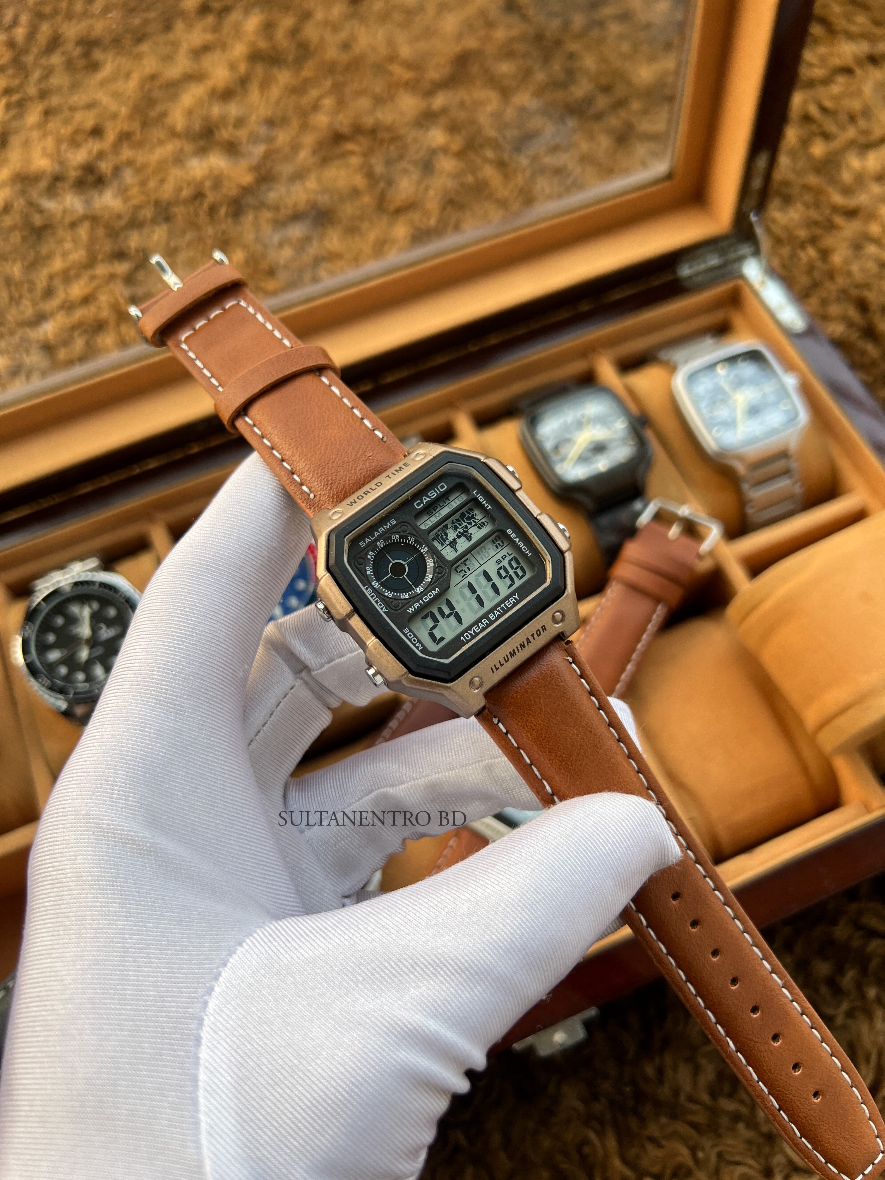 Casio-1200 youth world timer