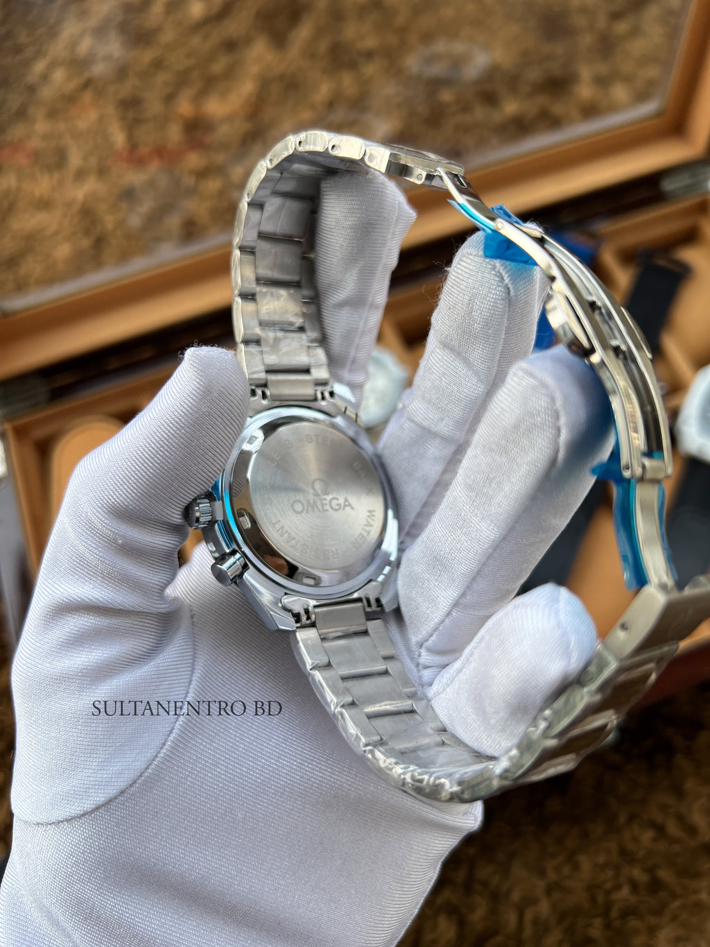 Omega Speedmaster 50th Anniversary Snoopy Edition Active Chronograph Watch (Premium Quality)