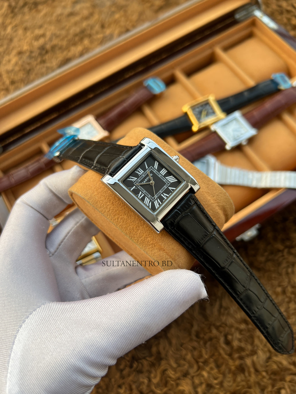 Cartier New Arrival Leather Belt Watch (Quartz)