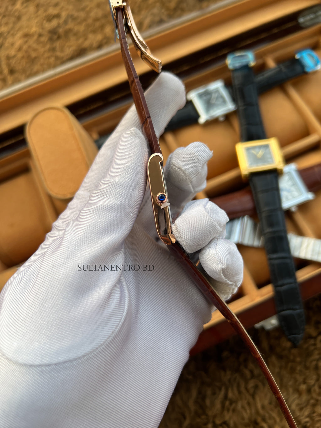 Cartier New Arrival Leather Belt Watch (Quartz)