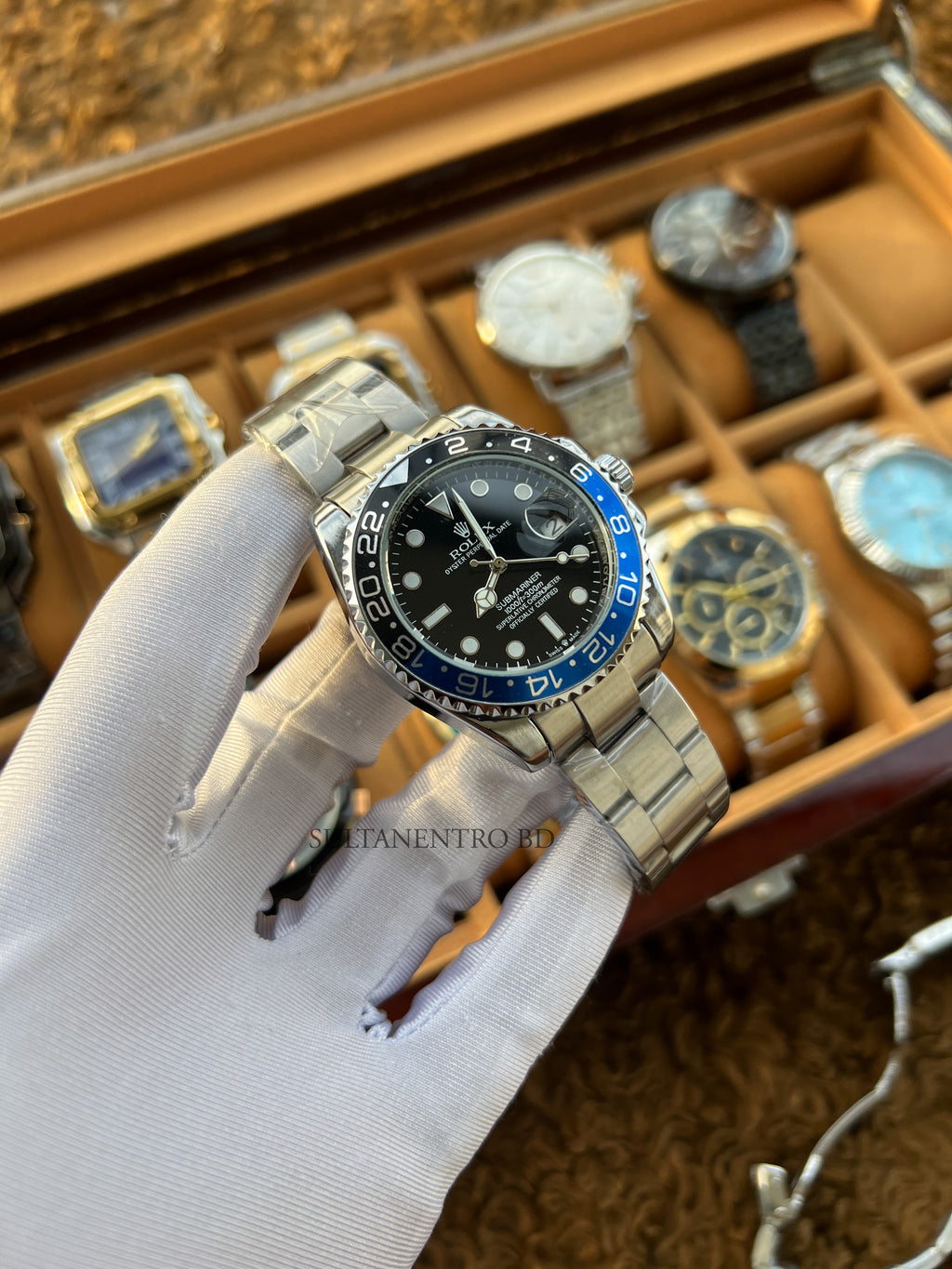 Rolex Submariner Batman Edition (Automatic+Waterproof)