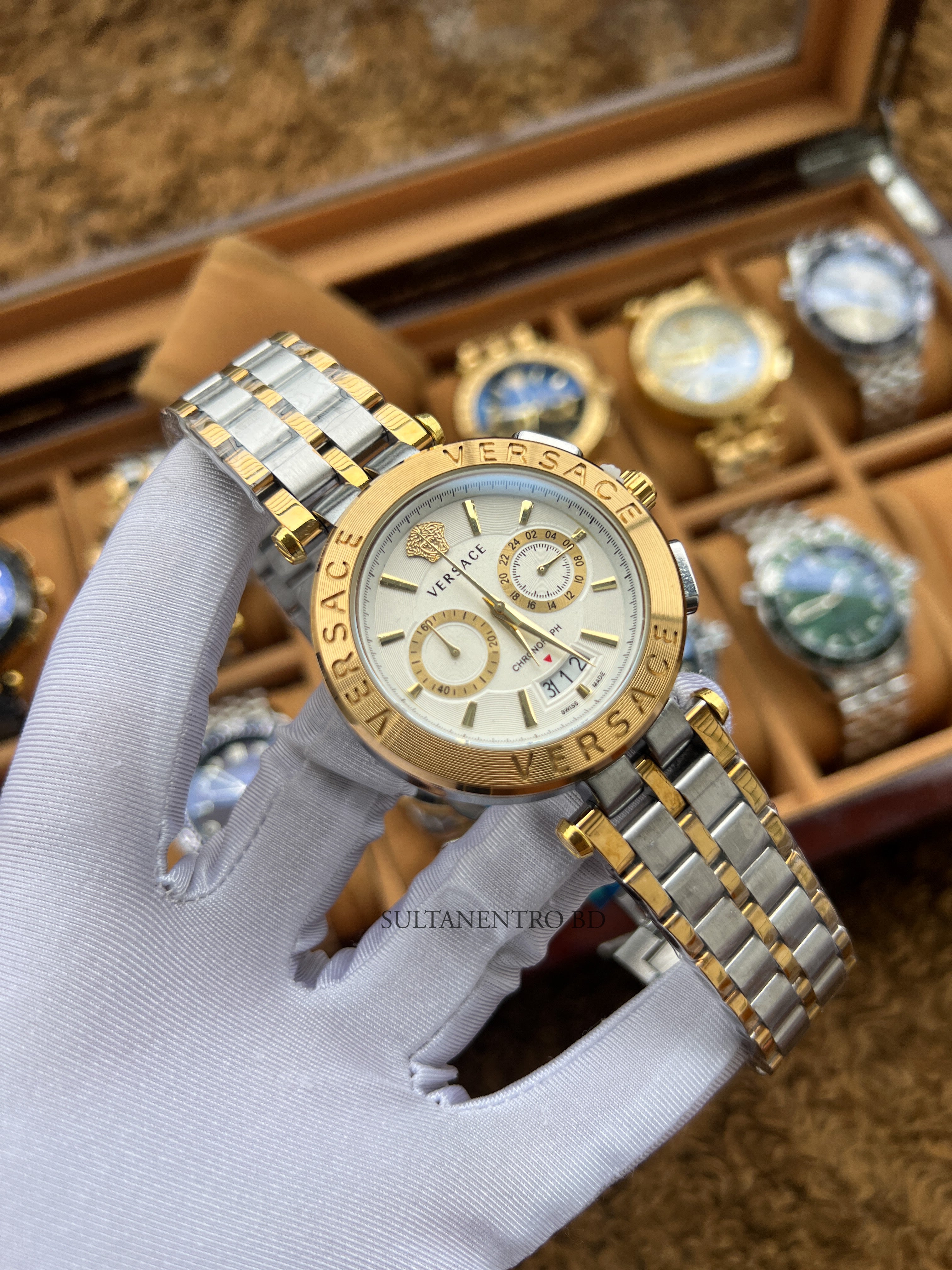 Versace Active Chronograph Watch