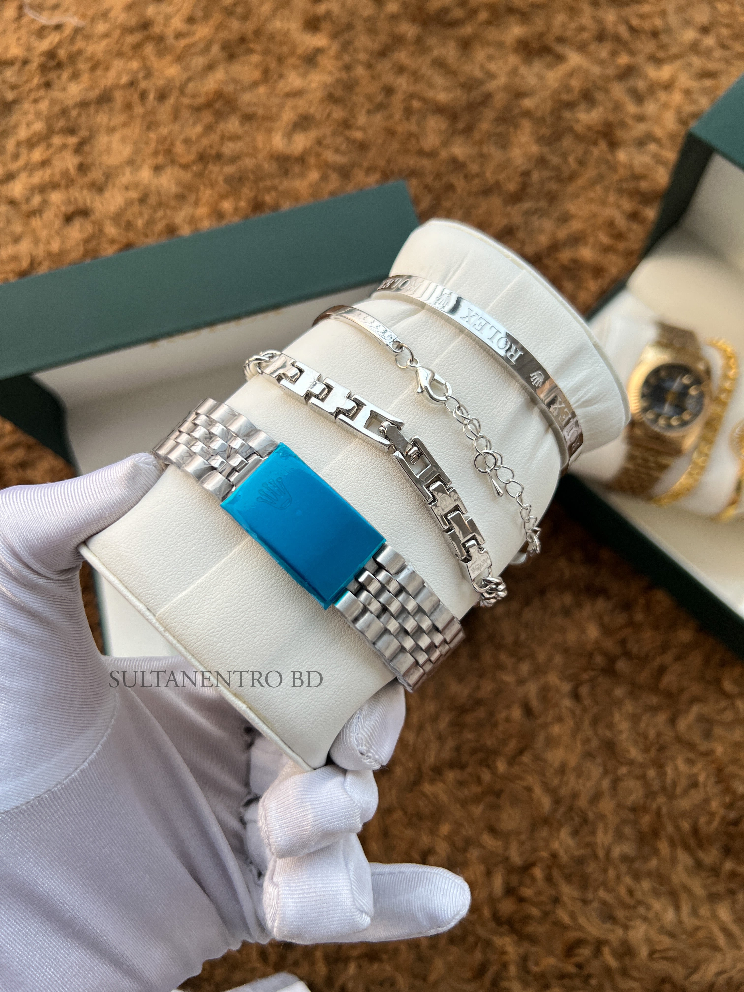 Rolex Watch Set (Female Watch)