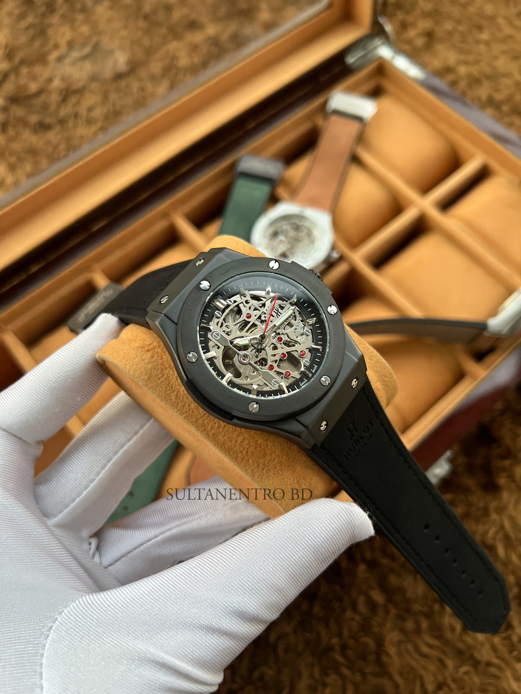 Hublot Skeleton Automatic Watch