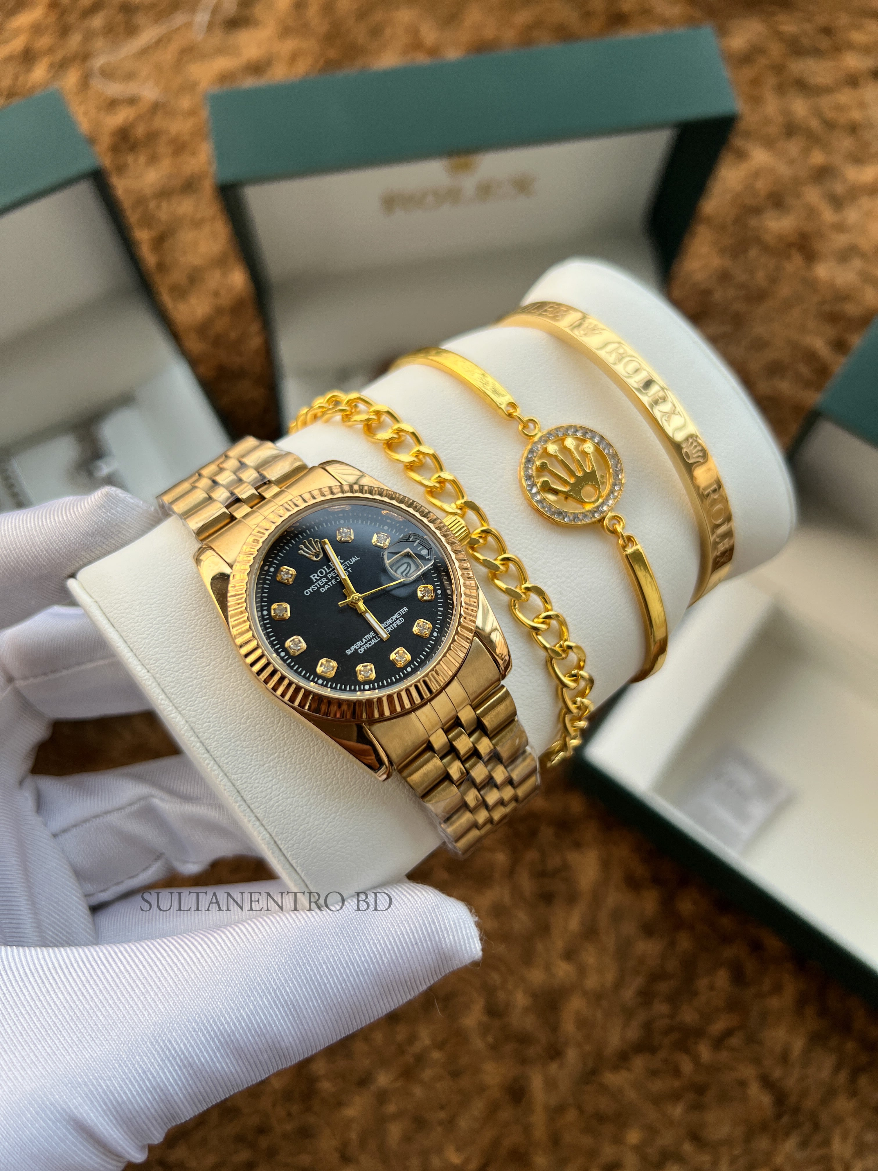 Rolex Watch Set (Female Watch)