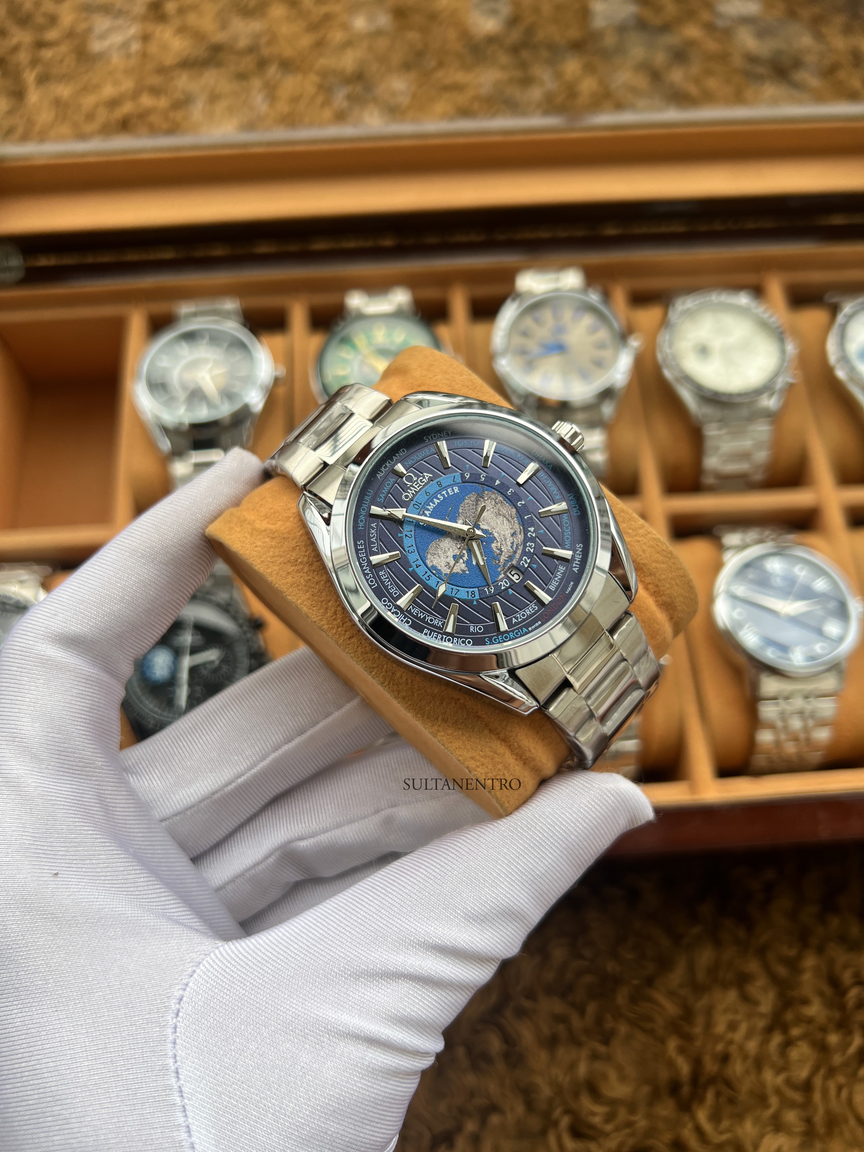 Omega World Timer Watch