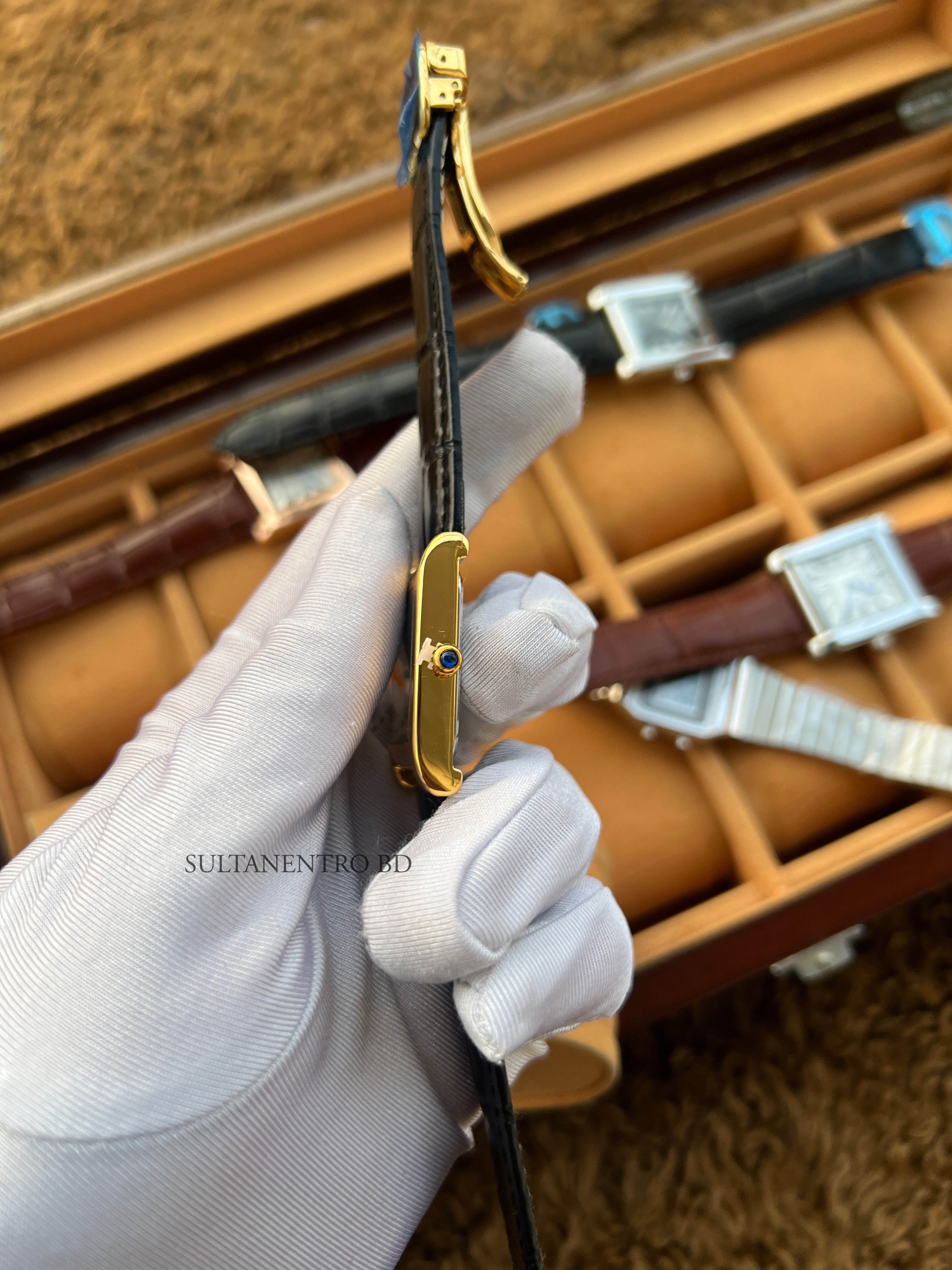 Cartier New Arrival Leather Belt Watch (Quartz)