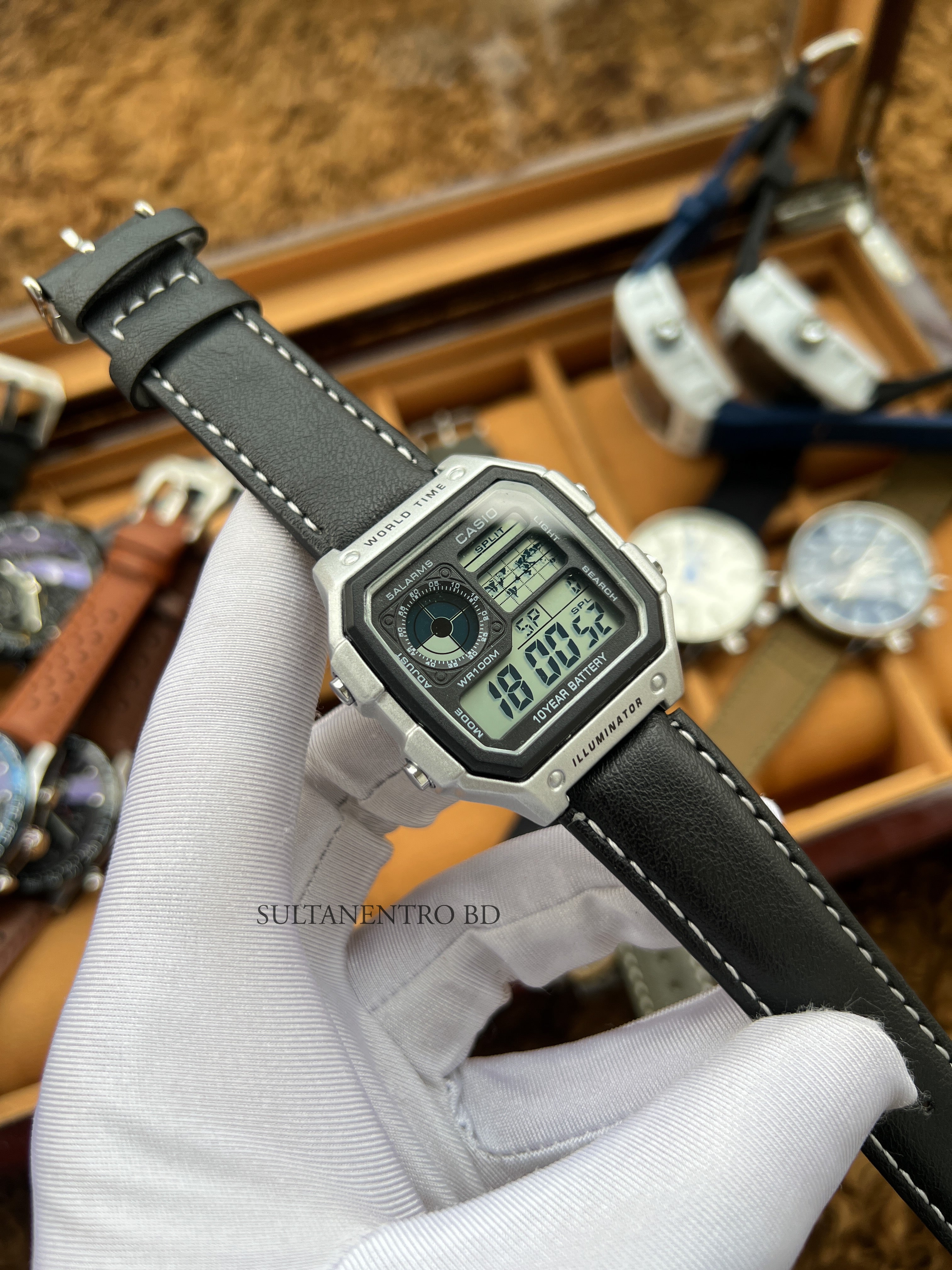 Casio-1200 youth world timer