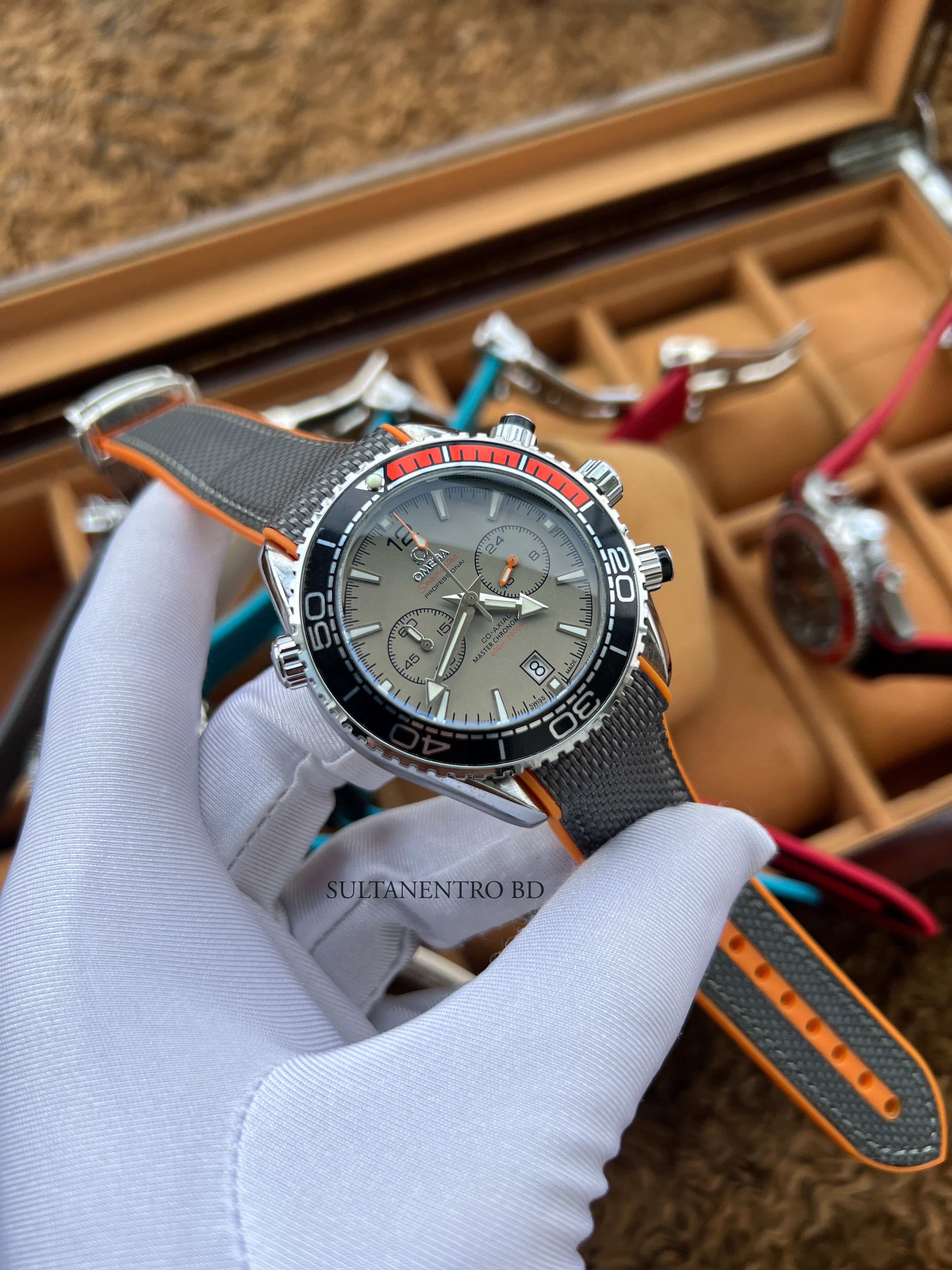 Omega Seamaster Planet Ocean Active Chronograph Watch